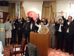 第1129回　守山・名東・愛知ひまわりLC三役表敬来訪＆YCE生の参加　